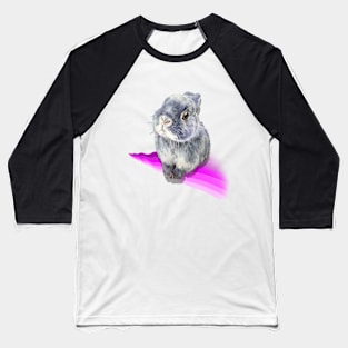 Netherland Dwarf, bunny with attitude! Baseball T-Shirt